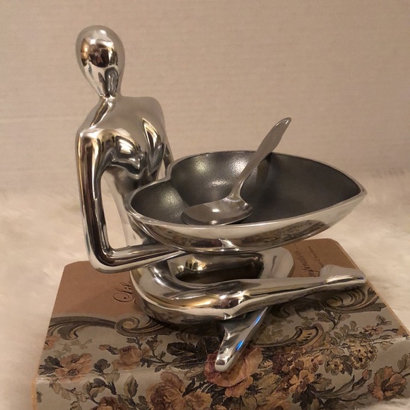 Inspired Generations Human Figure Heart Dish with Spoons - Picture 3 of 11